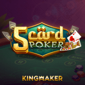 5 Card Poker on pinas77 casino login
